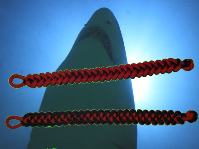 Shark Jaw Bone Paracord Bracelets