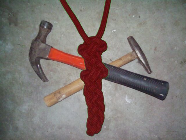 Celtic Hammer Paracord Necklace